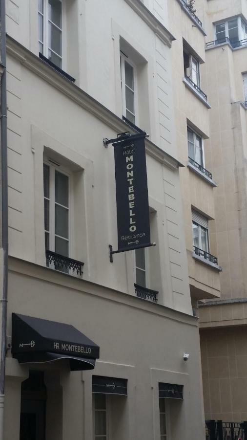 Hotel Residence Montebello Paris Eksteriør billede